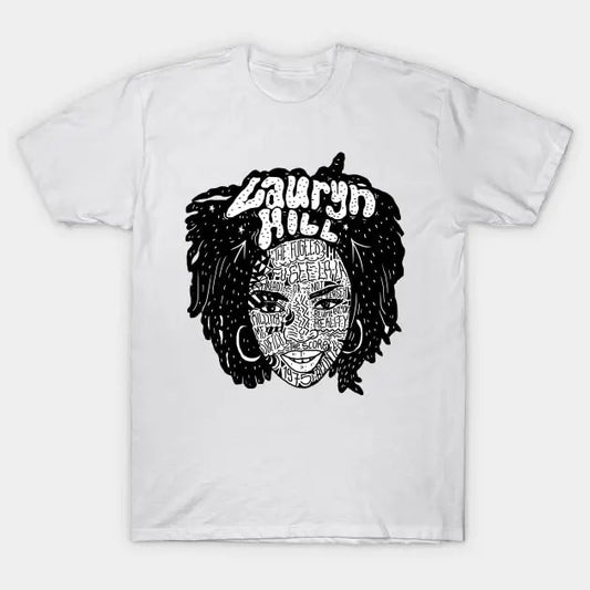 Lauryn Hill T Shirt Vintage Graphic Lauryn Hill T-Shirts Graphic Menswear Top