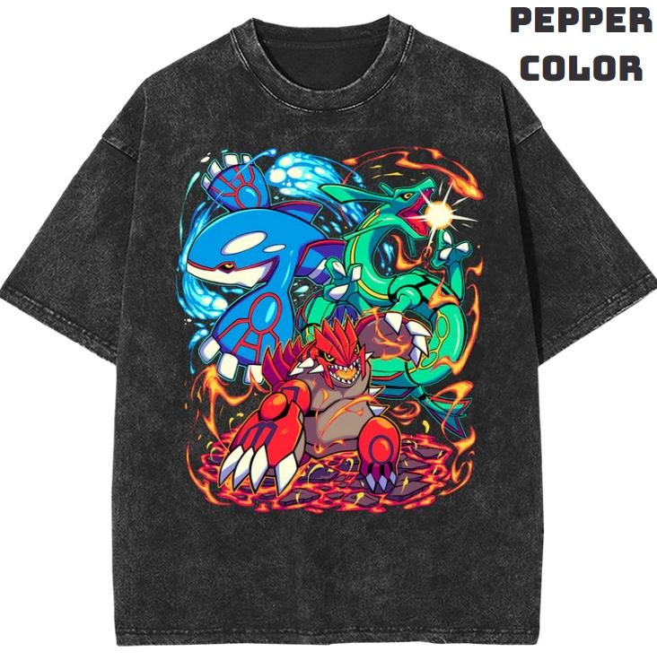 Legend Clash Vintage Graphic Tees, Legendary KGR Tshirt, Pokemon Shirts, Pokemon Merch, Anime Manga Shirt, Anime Clothing, Unisex Casual Outfits, Crew Neck Gifts For Men Women Streetwear Menswear Womenswear