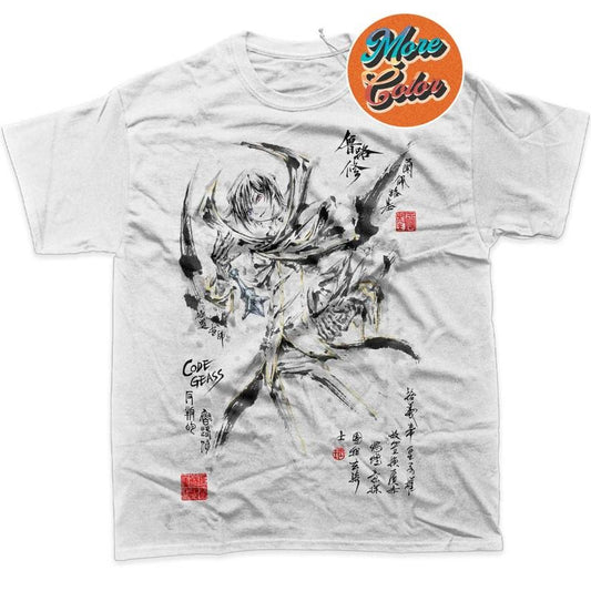 Lelouch Lamperouge Code Geass Anime Vintage Shirts, Cotton Unisex T-Shirt, Crew Neck, Size S- 3XL, Menswear Top, Womenswear Top Underwear Streetwear