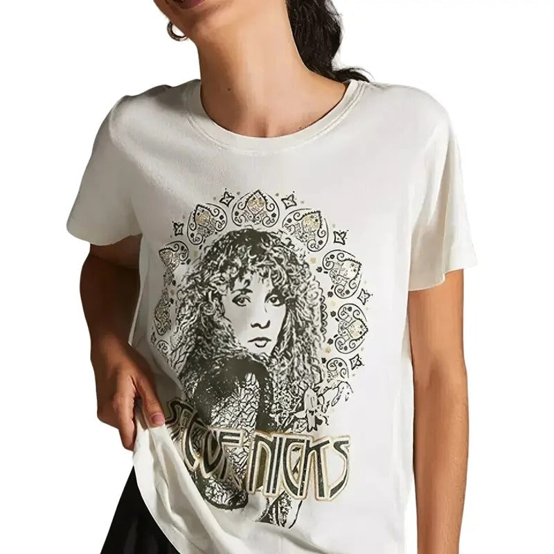 LetLuv Anthropologie Stevie Nicks Retro-Style T-Shirt Collection