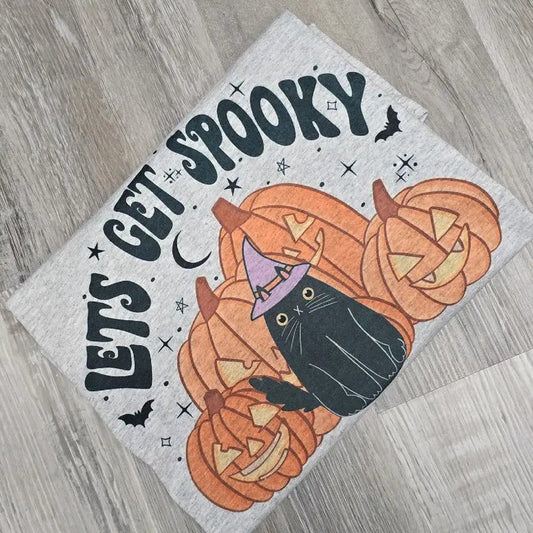 Lets get spookyyyyy Graphic Tee or Sweatshirt Fit Loose