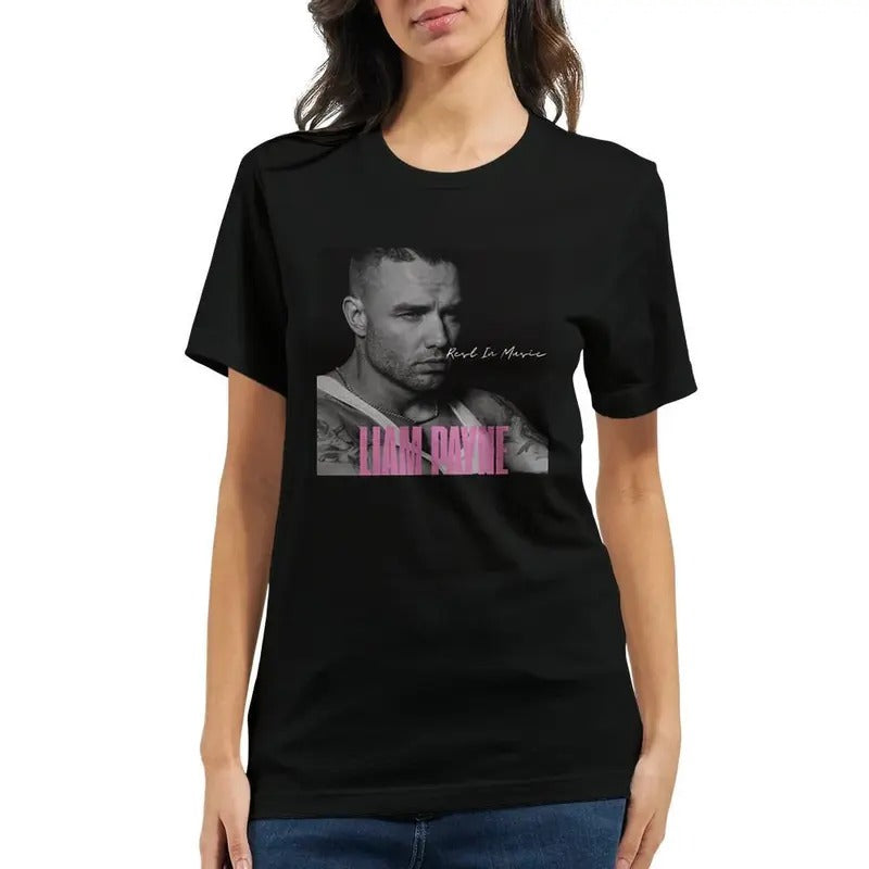 Liam Payne One Direction T-, Retro Liam Payne Tribute , One Direction Muic Band , 1D Thank For Memorie , Gift For Fan