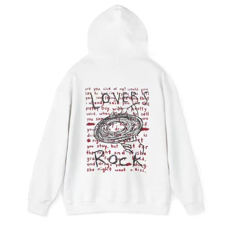 Limited  TV GIRL  Lovers Rock Hoodie  Not Allowed Hoodie  Cigare out the Window Hoodie  Hooded Sweatshirt  Back Printed Hoodie