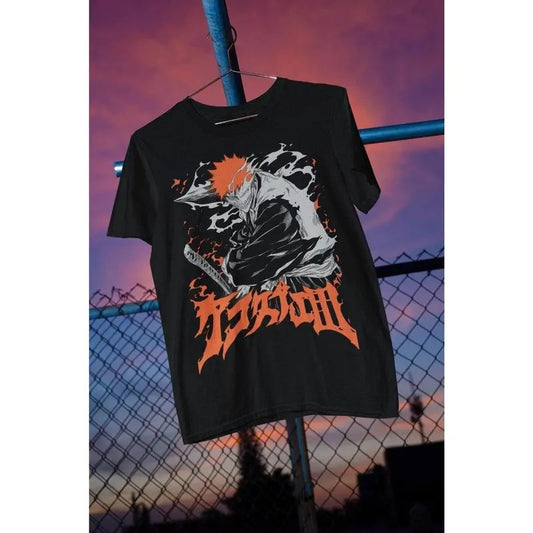 Limited Ichigo Kurosaki T Shirt - Vintage Retro Anime T Shirt - Vintage 90s T Shirt - Anime Manga Shirt - Gift For Otaku - Anime T Shirt
