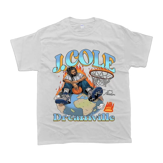 Limited J Cole Dreamville Vintage T-Shirt For Men For Women