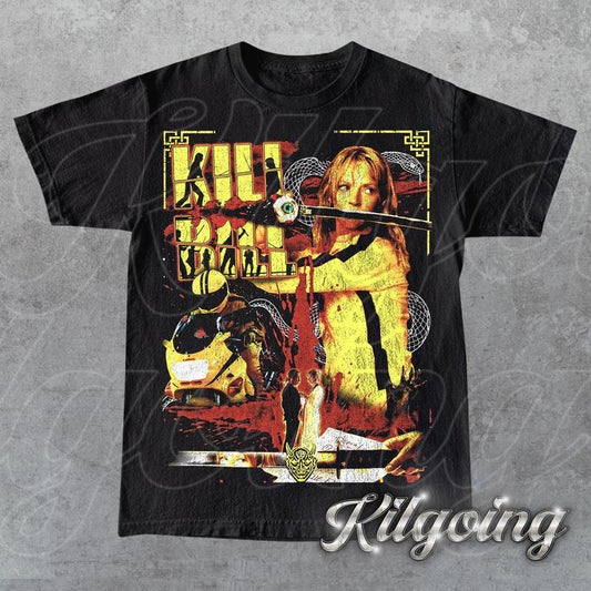 Limited Killbill Vintage 90s T-Shirt, Gift For Woman and Man Unisex T-Shirt