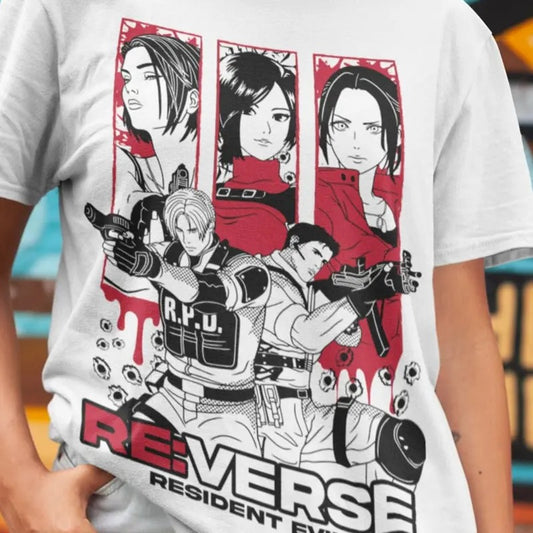 Limited Resident Evil Vintage T-Shirt, Gift For Women and Man Unisex T-Shirt, Movie Characters, Resident Evil Vintage T-Shirt