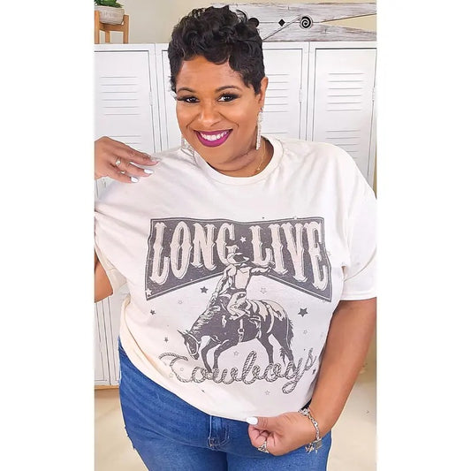 Long Live Cowboys Graphic Shirt