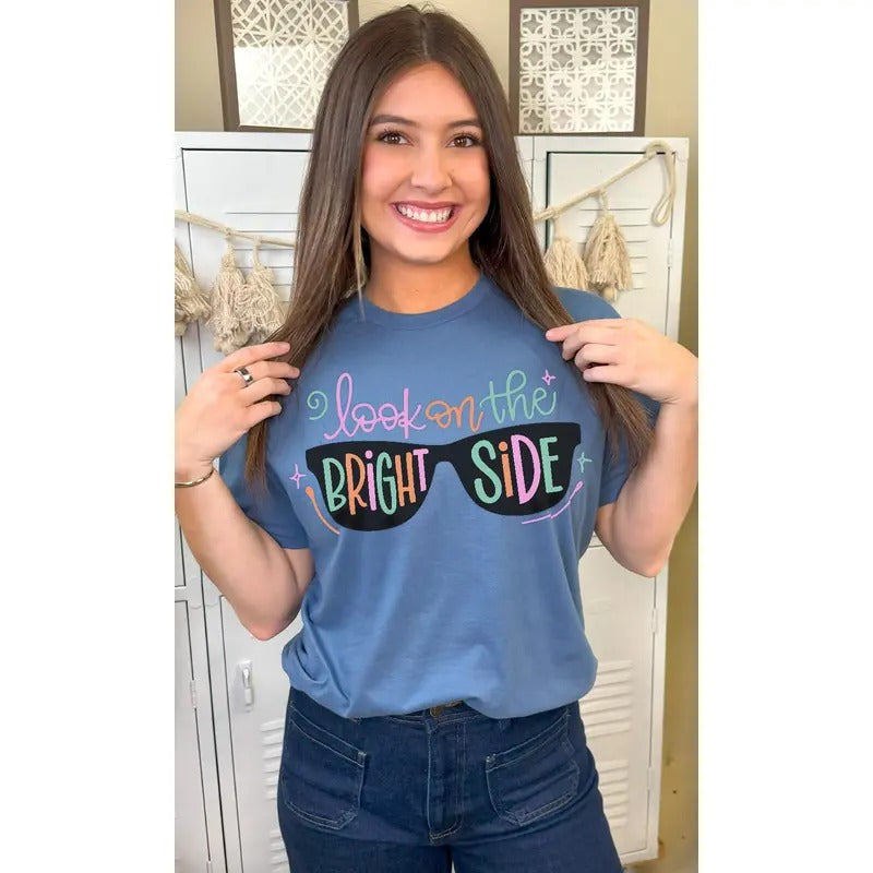 Look On The Bright Side Graphic T-Shirt