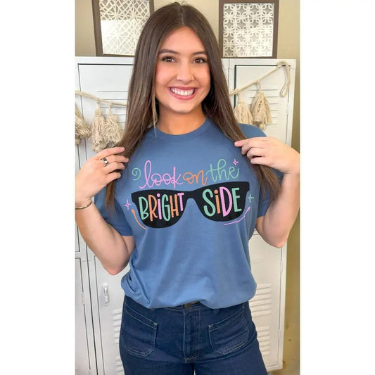 Look On The Bright Side Graphic T-Shirt