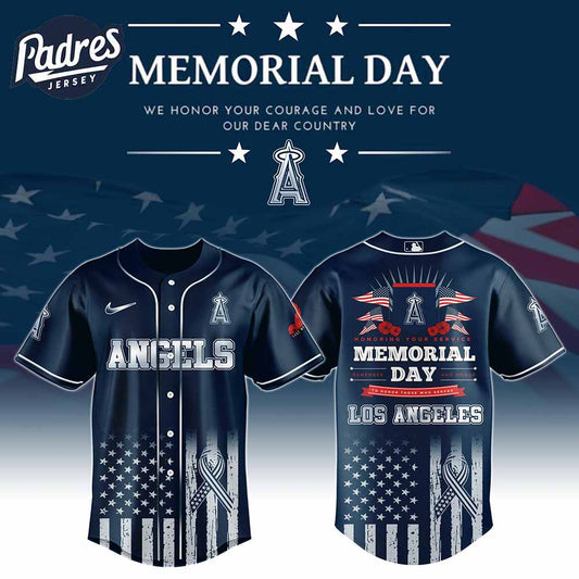 Los Angeles Angels Special Memorial Day Baseball Jersey - Padres Jersey Oasis: Elevate Your Baseball Style Game