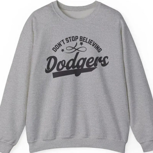 Los Angeles Dodgers Crewneck Shirt, Los Angeles Baseball Fan Apparel, Team Spirit Sweater, Baseball Gift, Sports Fan Clothing