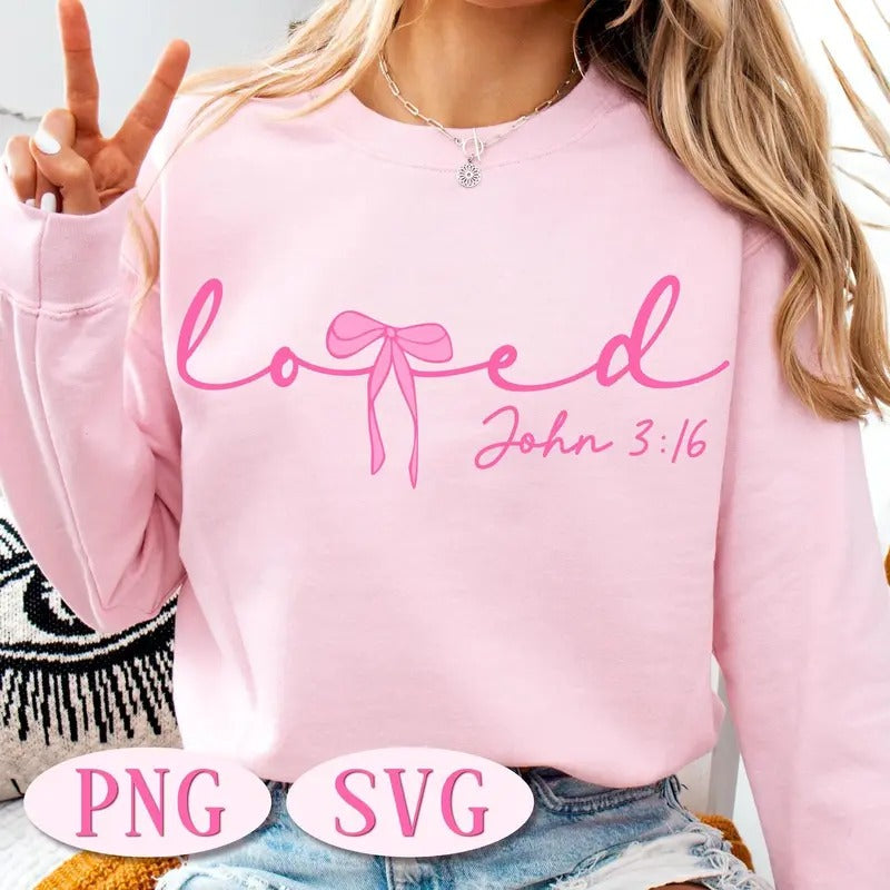 Loved John 3:16 Shirt, Christian Valentines Shirt, Valentine Shirt, Valentine Day Shirt, Christian Shirt Shirt, Jesus Valentine Shirt