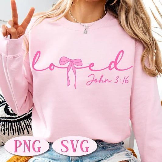 Loved John 3:16 Shirt, Christian Valentines Shirt, Valentine Shirt, Valentine Day Shirt, Christian Shirt Shirt, Jesus Valentine Shirt