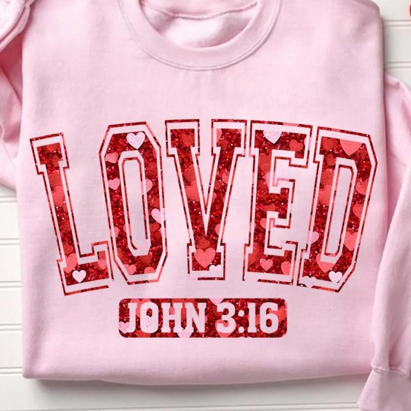 Loved John 3:16 Unisex Gildan Sweatshirt