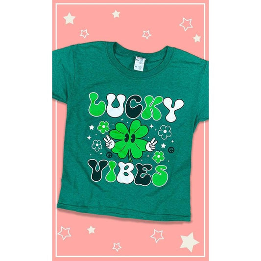 Lucky Vibes Youth Graphic T-Shirt