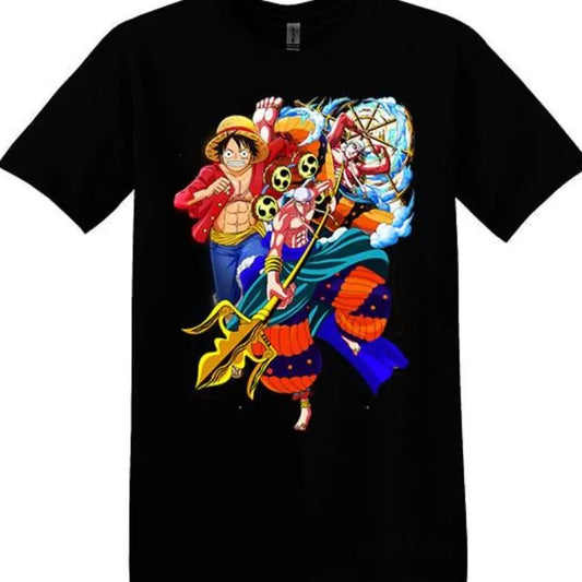 Luffy Eneru One Piece Anime Unisex T shirt