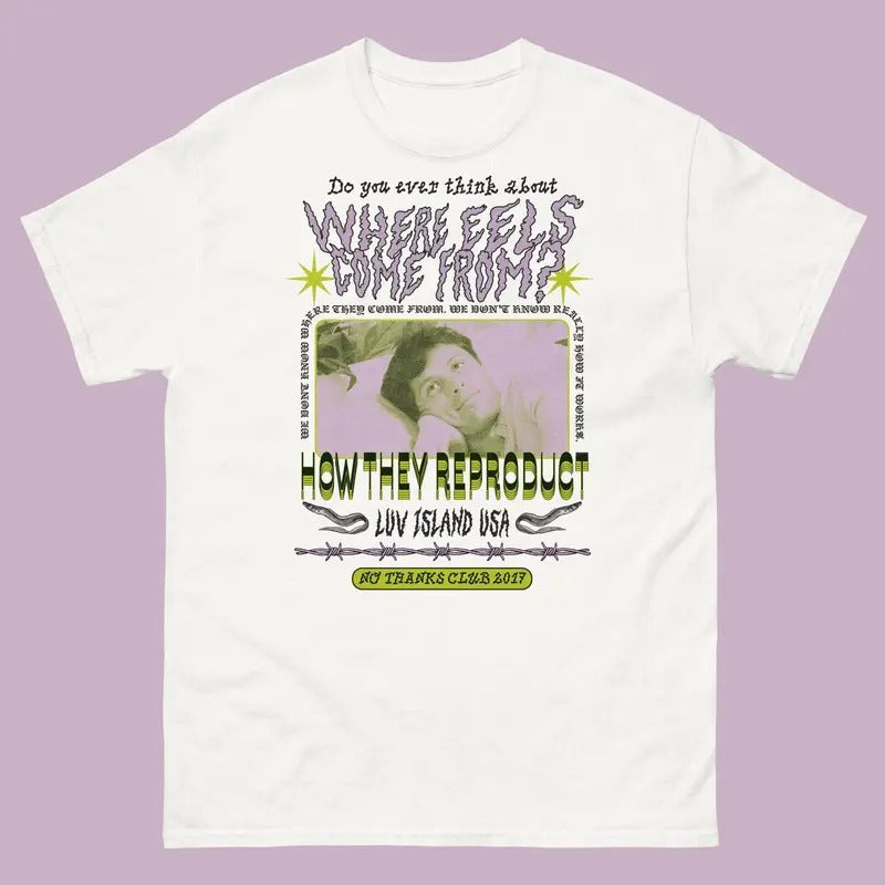 Luv !Sland Usa Shirt, Where Do Eels Come From Shirt, L0ve Island Shirt, Reality Tv, Funny Shirt, Birthday Gift, R0b L0ve Island, L0ve Island Usa, Unisex Short Sleeve Tee Shirt, Casual Clothing