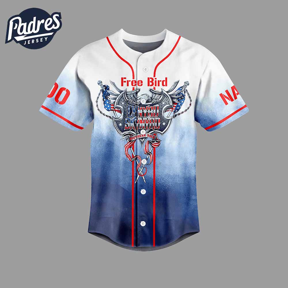 Lynyrd Skynyrd American Baseball Jersey - Padres Jersey Oasis: Elevate Your Baseball Style Game