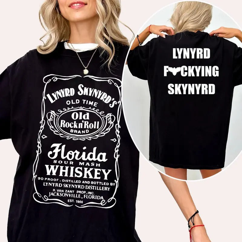 Lynyrrdd Skynyrrdd Shirt Sweatshirt Hoodie, Southern Rock Shirt, Band Shirt, Band Tee, Concert Shirt, Rock &amp; Roll Shirt, Gift For Him, Gift For Her