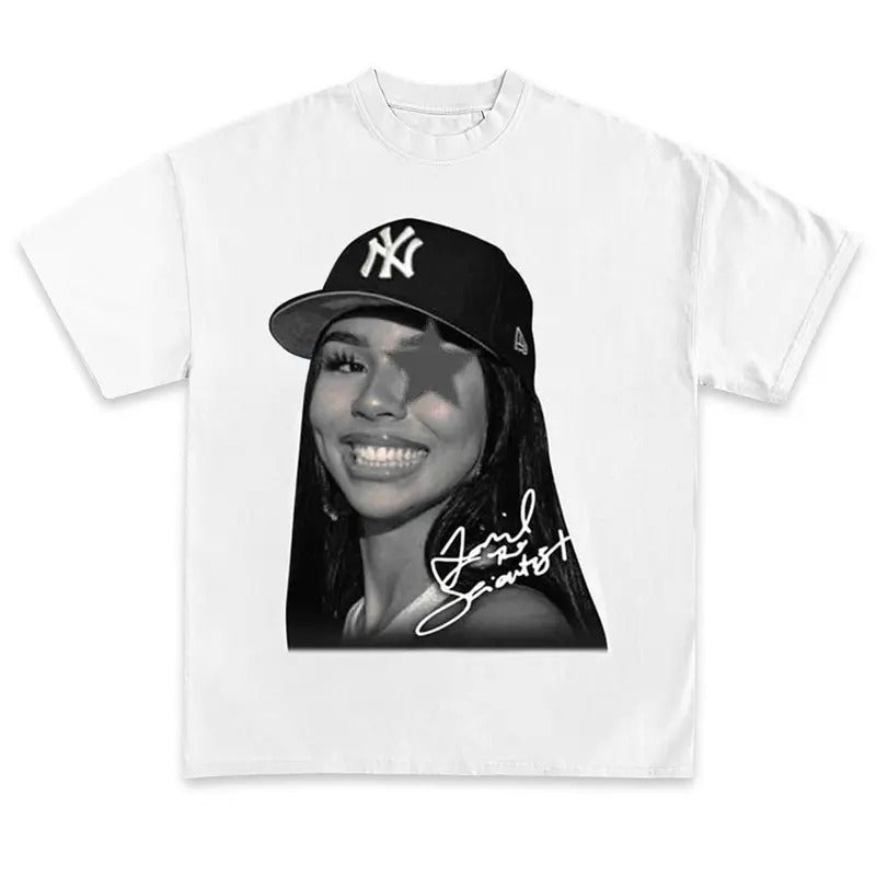 MARIAH THE SCIENTIST T-Shirt Vintage Rapper Graphic Tee Free Young Thug Shirt for Men Women Rap Hip Hop