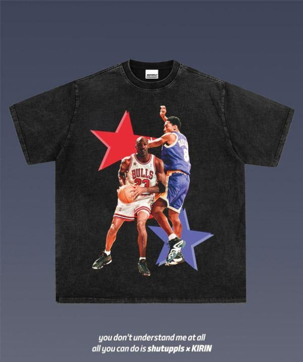 MICHAEL VS KOBE 1.15 TEE | VINTAGE TEE GRAPHIC T-SHIRT SWEATSHIRT HOODIE | SPORT TEE | GIFT FOR FAN