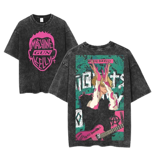 Machine Gun Kelly Tickets To My Downfall Tee, MGK Album Cover Graphic Shirt, Punk Rock Streetwear, Unisex Music Fan Top, Vintage Band Style