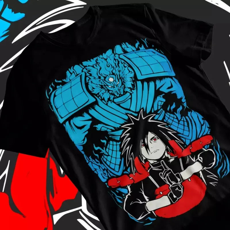 Madara Uchiha Manga Strip Naruto Anime Manga T-shirt T-Shirt Soft Unisex Graphic Tee Top