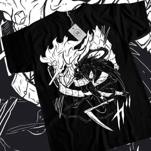 Madara Uchiha T-shirt Naruto Itachi Manga Strip Horror Anime Gift shirt All Size