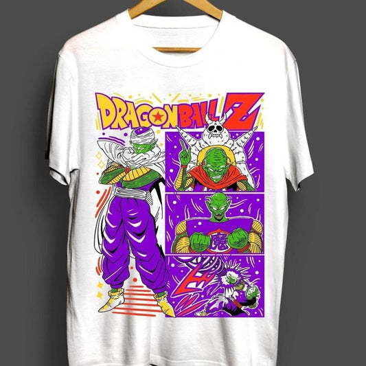 Majin Buu Dragon Ball T-Shirt DBZ Vegeta Saiyan Piccolo Goku Anime Shirt