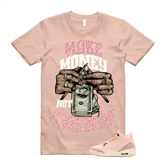 Make Money Not Friend Match 3 Valentine Sneakers Sneakers Outfits, Menswear Essentials, Cotton T-shirt with Graphic Tee, Y2K Streetwear, Hip Hop Vibes
