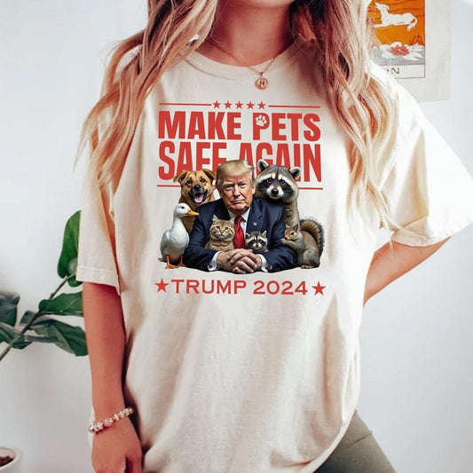 Make Pets Safe Again Shirt, Peanut Squirrel Trum T-shirt Justice for Pea.nut Shirt Pea.nut the Squirrel Shirt Animal Lovers Donaj Trum