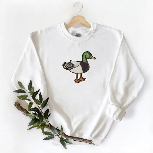 Mallard Duck Graphic Hunting Season Sweatshirt Unisex T-shirt Wild Duck Hoodie, for duck hunters, husbands Cotton