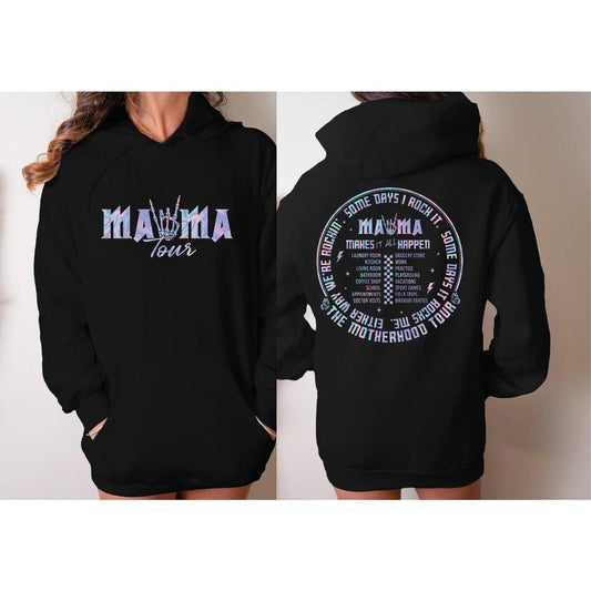 Mama Tour Sweatshirt, Some Days I Rock It Sweater, Motherhood Mama Tour Hoodie, Mother Day Sweatshirt, Tired As a Mother