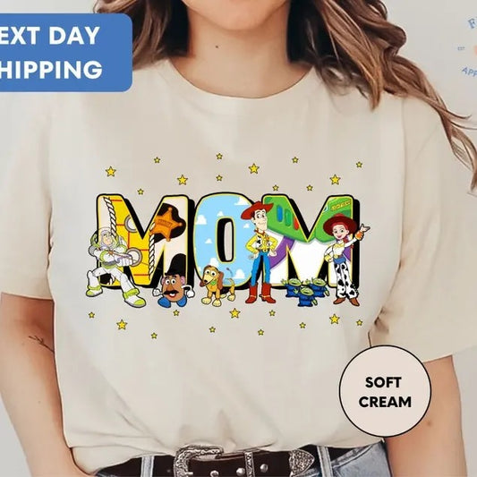 Mama Toy Story T Shirt Hoodie Sweater, Mama Cartoon Shirt, Retro Toy Story Mama Shirt, Magical Mama Shirt, Mothers Day Shirt, Gift For Mom