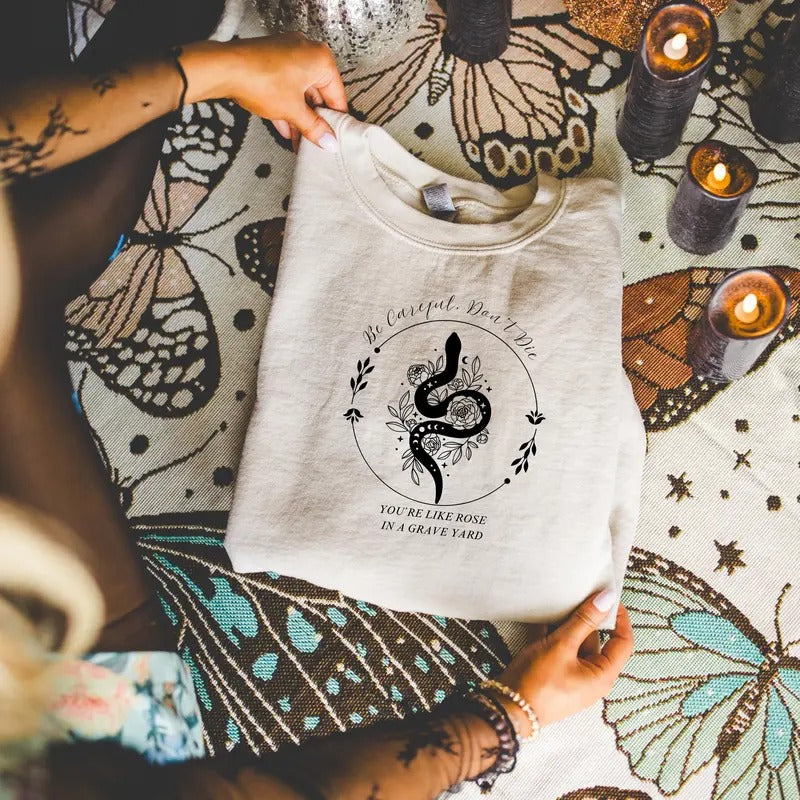 Manacled Sweatshirt, Dramione Crewneck, Bookish Merch, Booktok Hoodie, Bookish Sweatshirt, Gifts for Book Lovers, Fanfic Merch