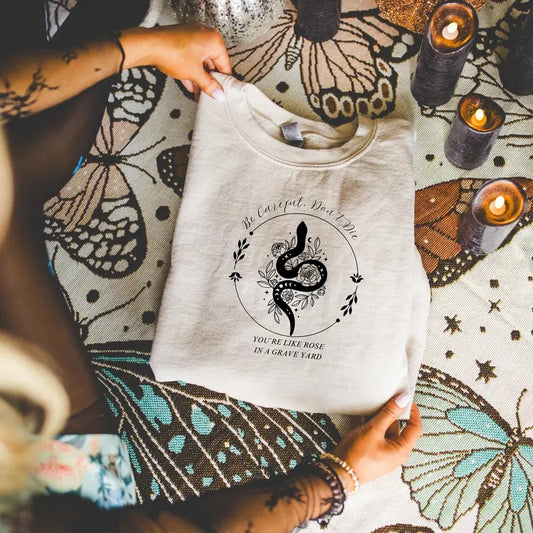 Manacled Sweatshirt, Dramione Crewneck, Bookish Merch, Booktok Hoodie, Bookish Sweatshirt, Gifts for Book Lovers, Fanfic Merch