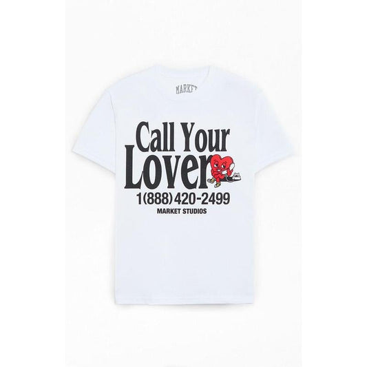 Market Men's Call Your Lover T-Shirt - Multicolor