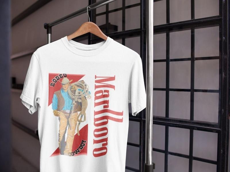 Marlboro shirt, Vintage 80s Marlboro Cowboy, Country Music Shirt, Cowboy Killer Shirt, Boho Shirt, Cowboy Rodeo vintage T-shirt, sweater and Hoodie