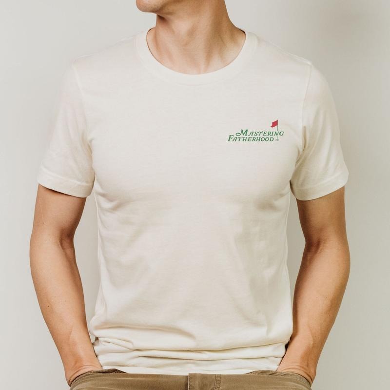 Mastering Fatherhood Shirt, Funny Golf Tshirt, Golf Sweatshirt, Gift For Him, Masters Golf, Funny Golf Outfit, First FatherS Day Gift