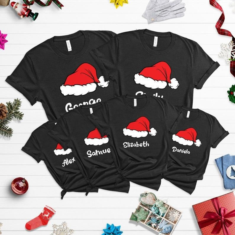 Matching Family Christmas Shirts, Family Christmas Shirt, Matching Xmas Tees, Custom Christmas Tee, KT186