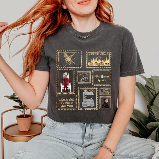 May the Odds Be Ever in Your Favor Comfort Color T-Shirt, The Hunger Games, Teacher Vintage T-Shirt, Teacher Life Shirt, Teacher