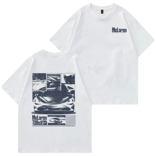 McLaren 720S T-shirt, Hoodie, Sweater, Car Enthusiast Shirt, Car Clothing, Unisex, Vintage car shirt Classic Cotton graphic tees