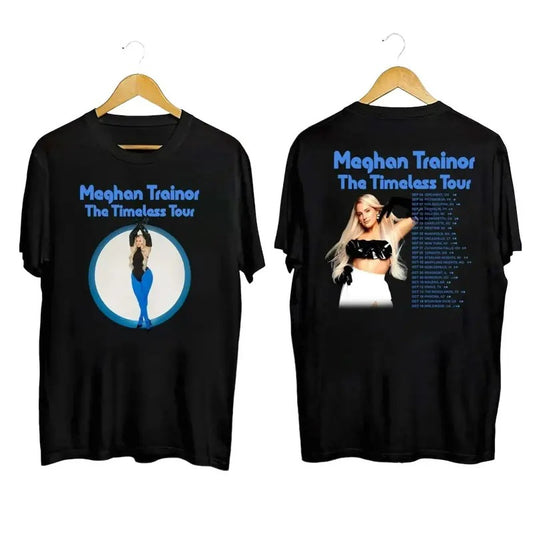 Meghan Trainor Shirt The Timeless Tour 2024 Shirt Merch Concert T-shirt for Men Women Fans