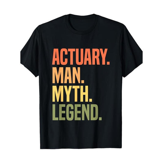 Men's Mythology Legend Graphic Tee - 100% Cotton, Short Sleeve, Crew Neck T-Shirt for Casual Wear Made in USA
