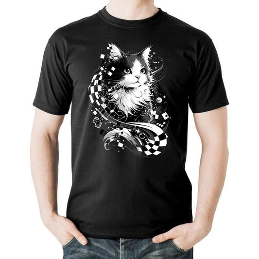 Men's T-Shirt Graphic Print Round Neck Short Sleeve T Shirt Cool Design Cotton Tee made in usa