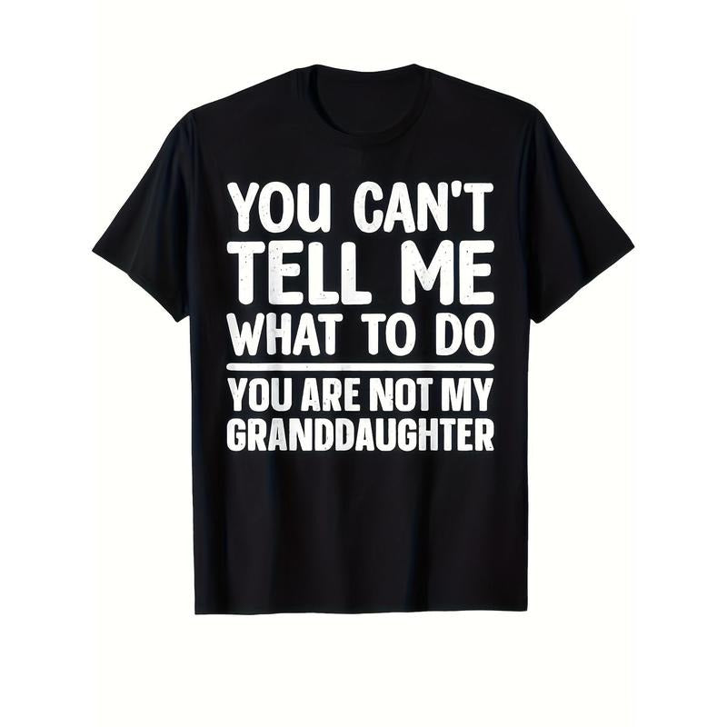 Men's T-shirts, Funny Grandpa Art For Grandfather Gramps Men Poppy Papi T-Shirt, Tops As Gifts, Athletic Style, Comfort Fit T-Shirt Made in USA