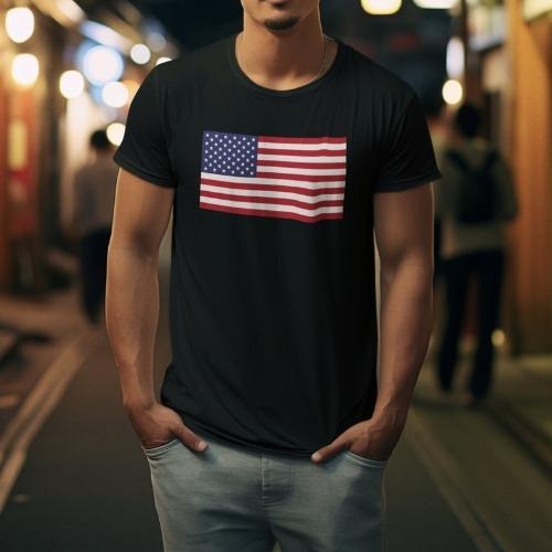 Men's Tshirt USA T-shirt Man T shirt United States of America Gift for Man American Supporter Sports Tshirt Man American Flag Tshirt USA Man made in usa