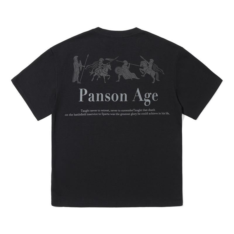 Men's and Women's Loose Slim Dopamine 2025 Summer Heavy Cotton Trendy American Printed T-shirt