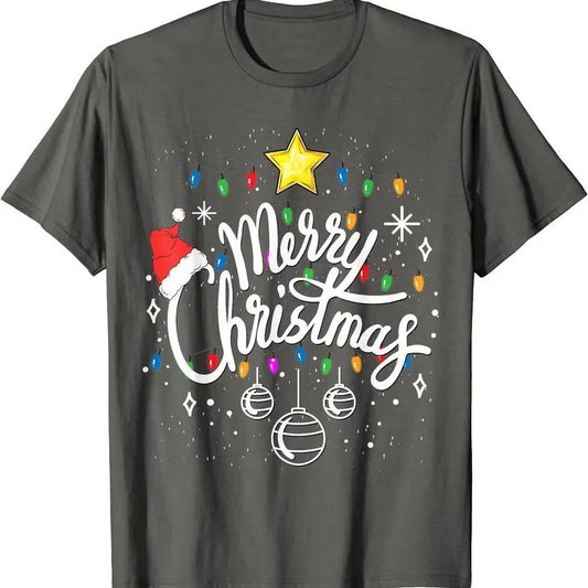 Merry Christmas Family Unisex Classic T-Shirt, Funny Christmas T-Shirt Cotton Tshirt